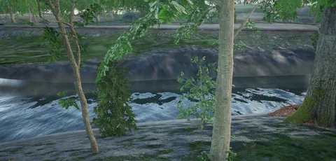 L'Ariège au ras de l'eau